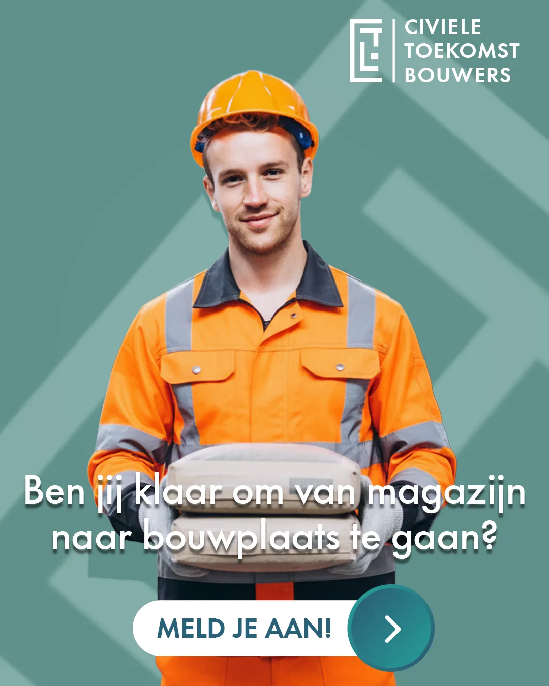 Ben jij klaar om van magazijn naar bouwplaats te gaan? Van logistiek naar civiele techniek.