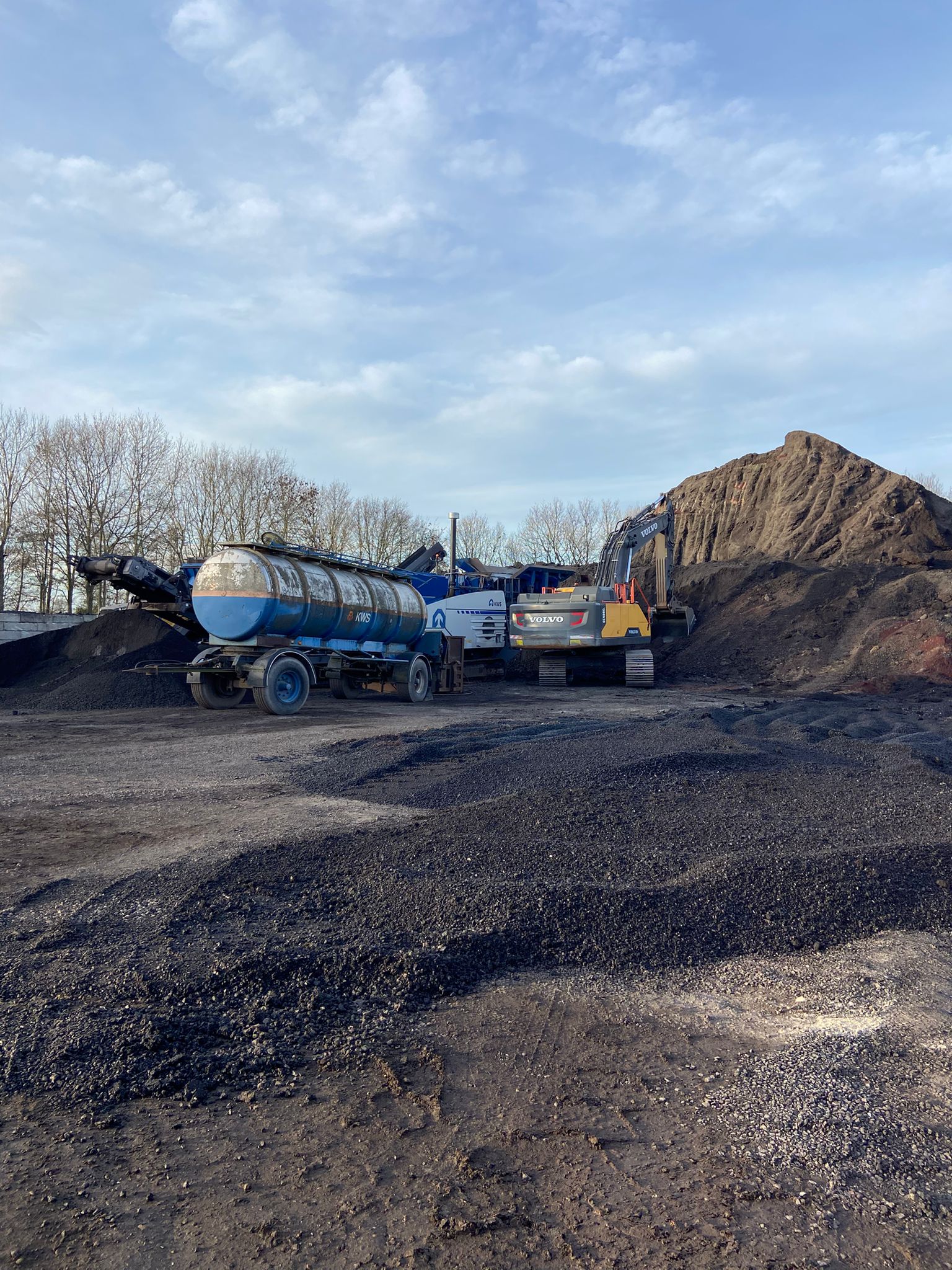 Lesdag asfalt en beton: rondleiding over een asfaltverwerkingsterrein