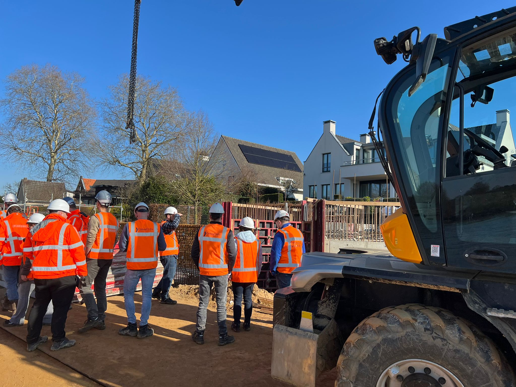 Toekomstbouwers aan het werk tijdens een praktijklesdag